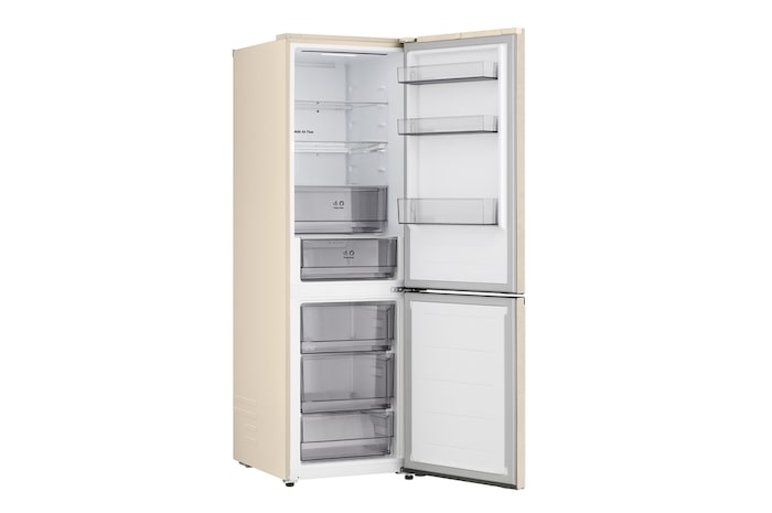 LG fridge freezer (GC-B459EELM) front view showing DoorCooling+™ vent