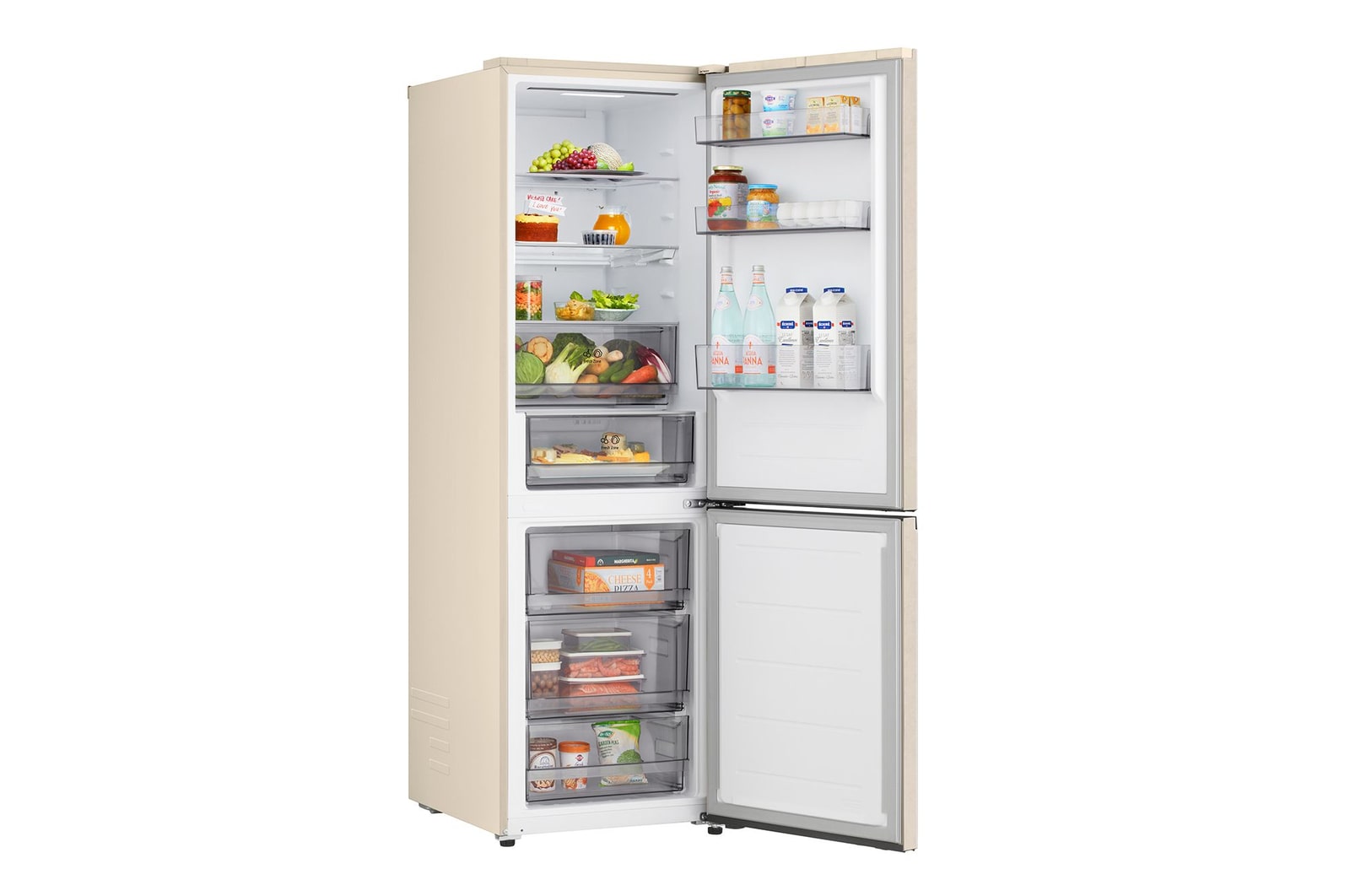 Upper view of LG fridge freezer (GC-B459EELM)