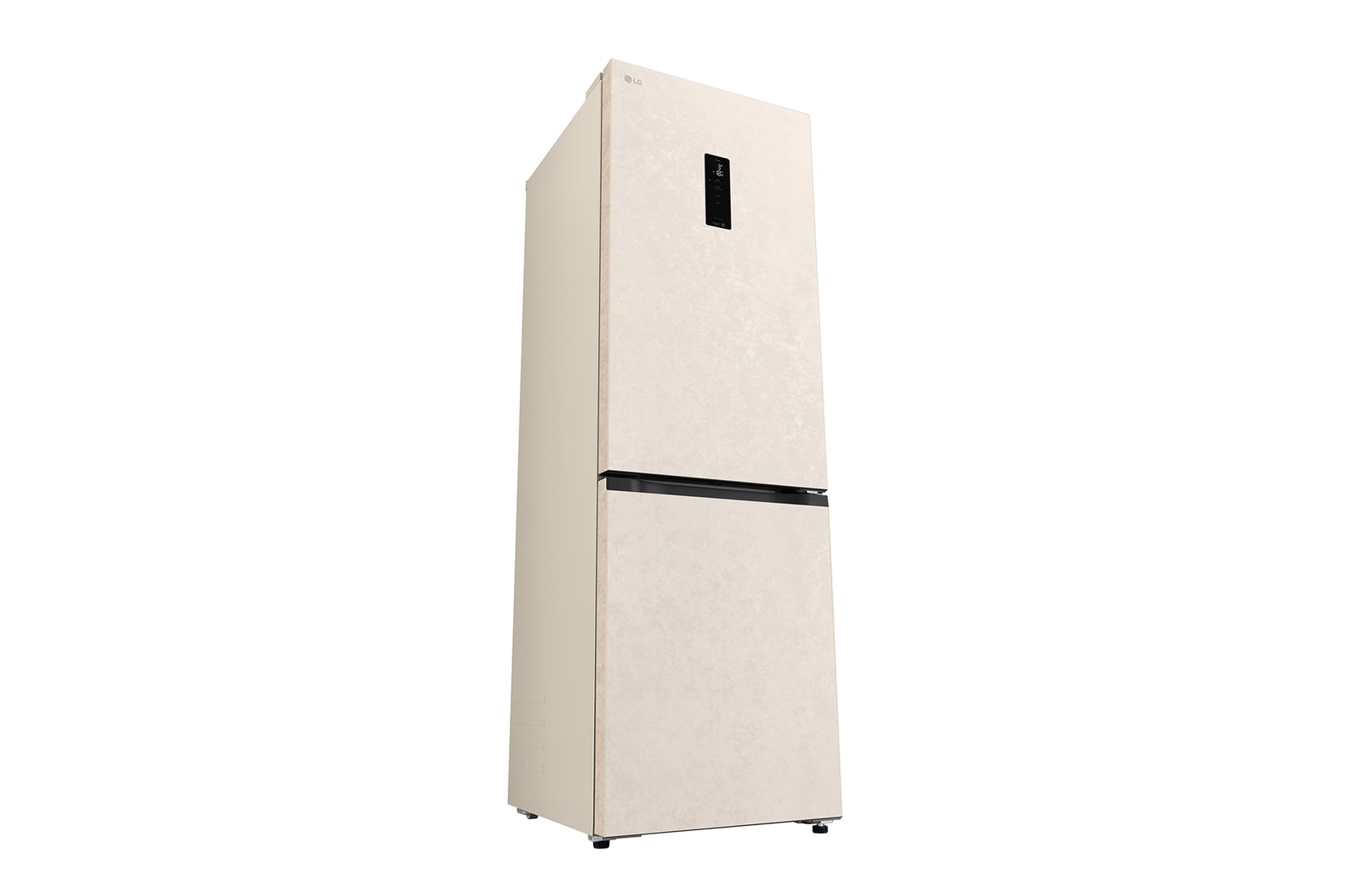 LG bottom freezer (GC-B459EELM) back view showing rear panel