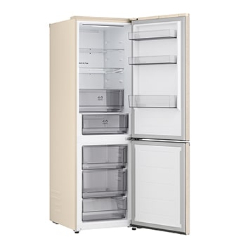 LG fridge freezer (GC-B459EELM) front view showing DoorCooling+™ vent