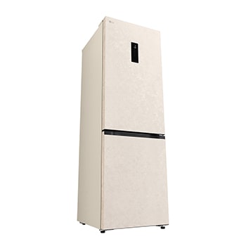 LG bottom freezer (GC-B459EELM) back view showing rear panel