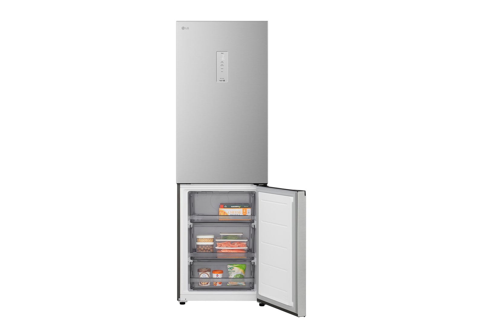 LG fridge freezer (GC-B459EMLM) front view showing DoorCooling+™ vent