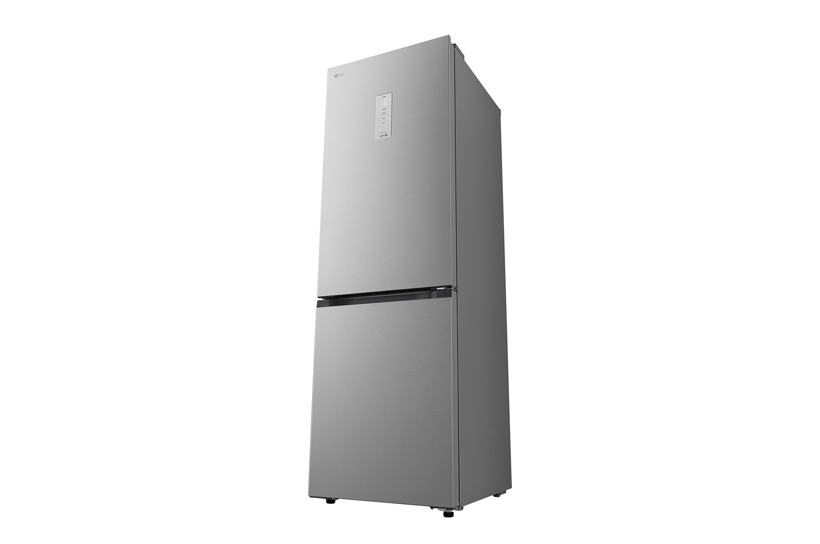 LG bottom freezer (GC-B459EMLM) back view showing rear panel