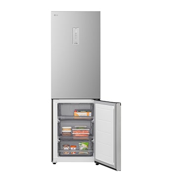 LG fridge freezer (GC-B459EMLM) front view showing DoorCooling+™ vent