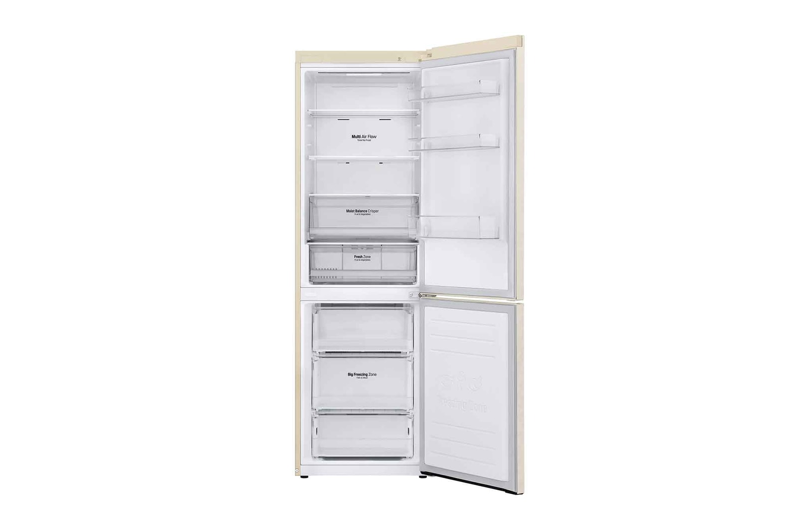front all open