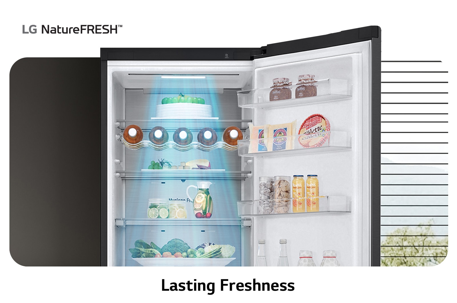 LG Холодильник GC-B509FTZW LG DoorCooling+™ 387л, GC-B509FTZW