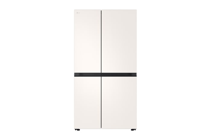 Вид Холодильник GC-B257KEHW LG Side-by-Side 658л спереди