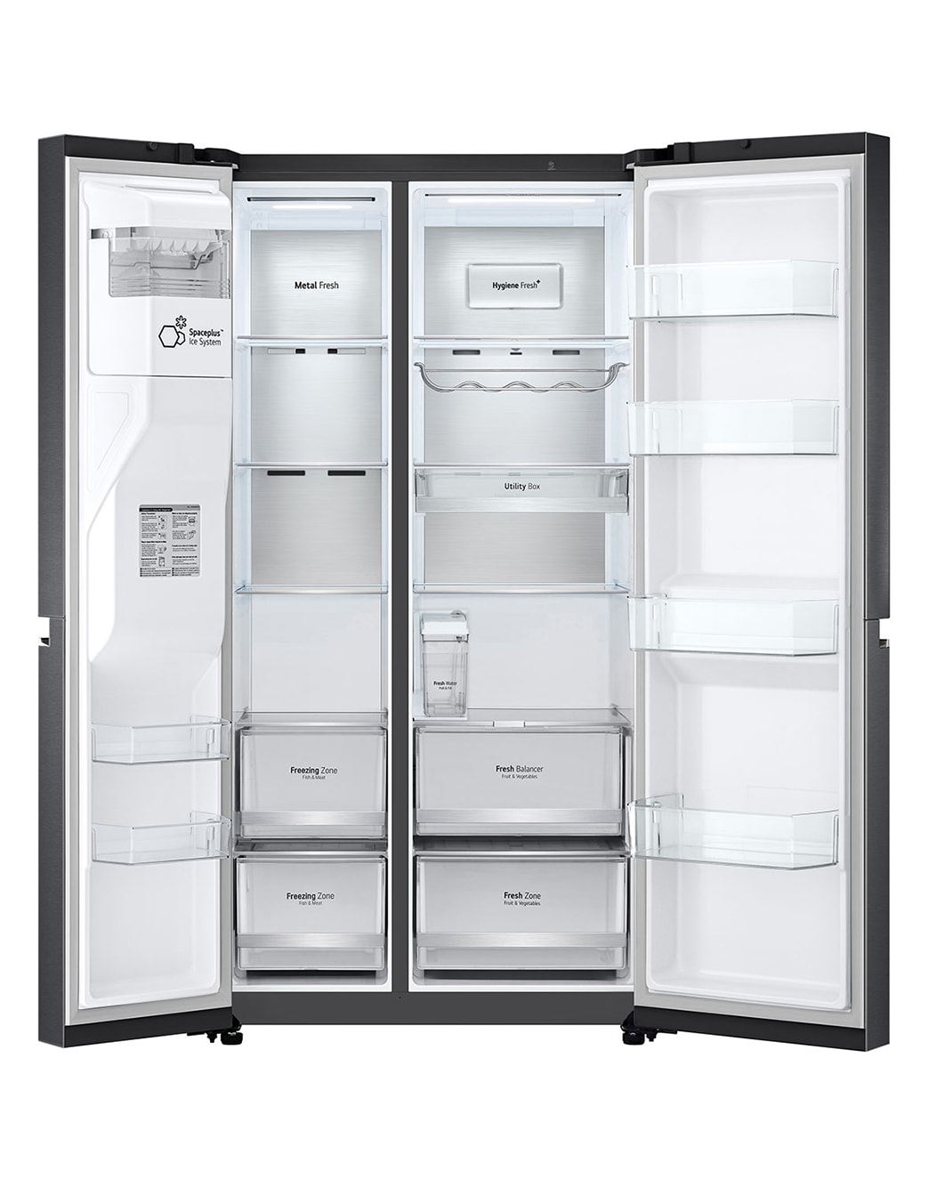 Холодильник GC-L257CBEV LG Side-by-Side 617л | LG KZ