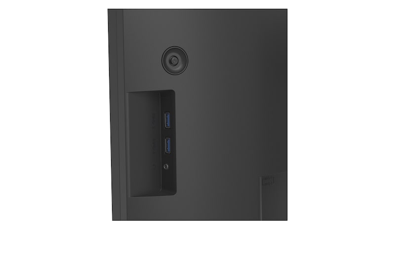 close-up view of ports