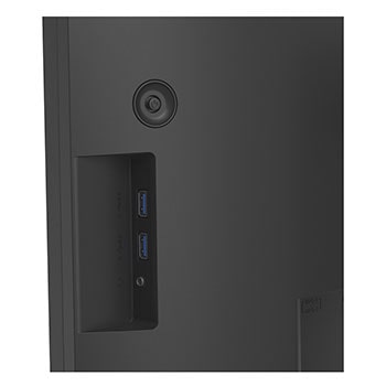 close-up view of ports