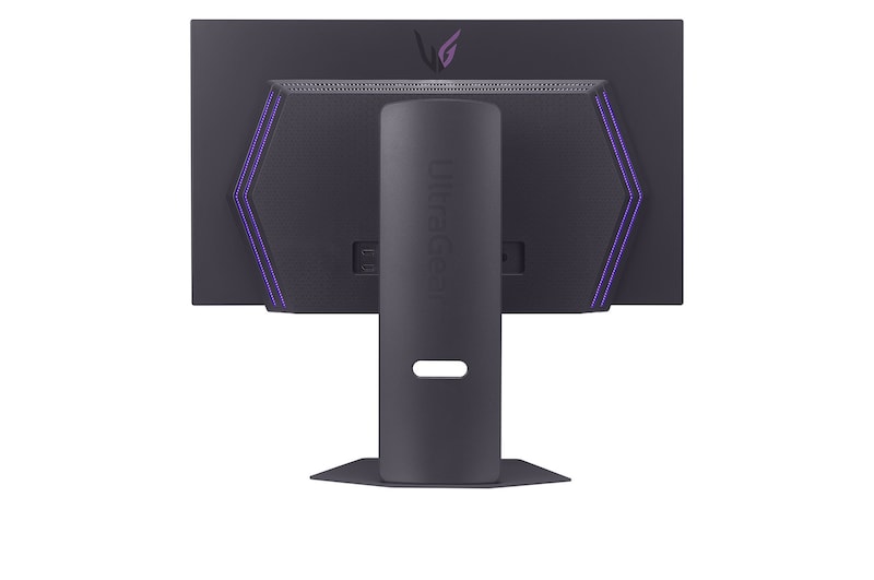 вид сзади со светящимися индикаторами