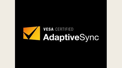 VESA certified AdaptiveSync Logo.	