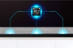 Изображение LG Soundbsar, демонстрирующее коннективность