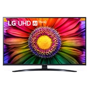 Вид телевизора LG UHD спереди