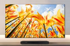 Изображение телевизора, демонстрирующее разрешение 4K