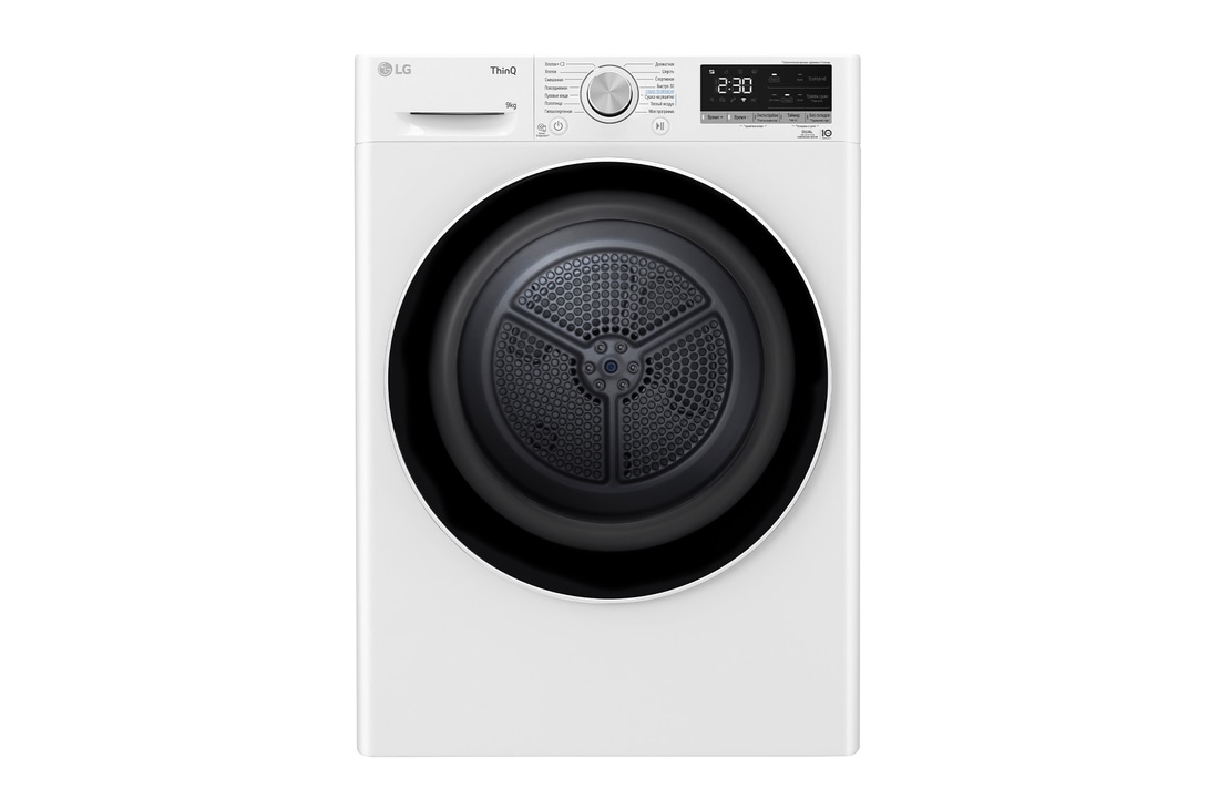 LG Сушильная машина LG DC90V5V0W с тепловым насосом 9 кг, DC90V5V0W