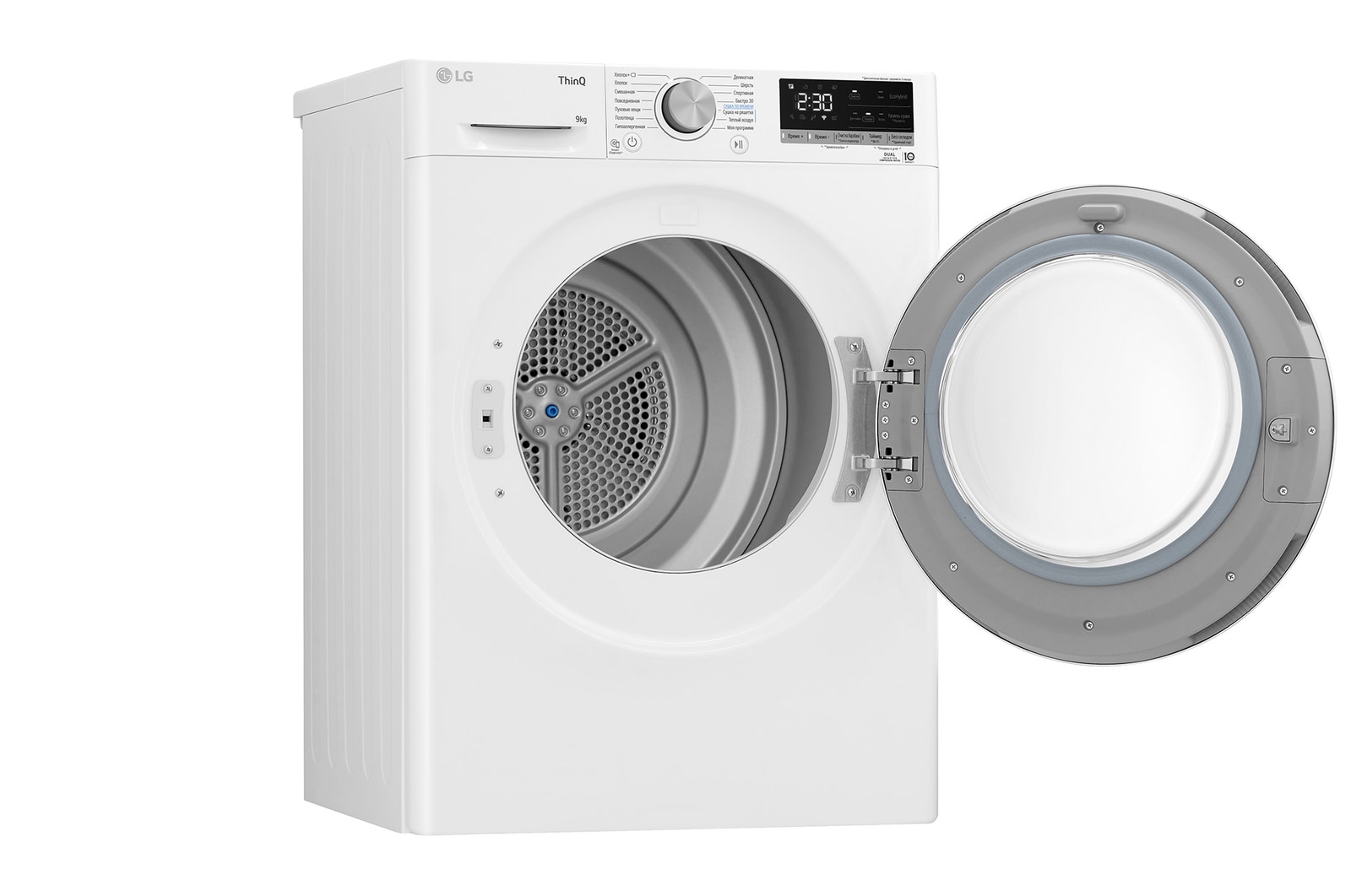 LG Сушильная машина LG DC90V5V0W с тепловым насосом 9 кг, DC90V5V0W