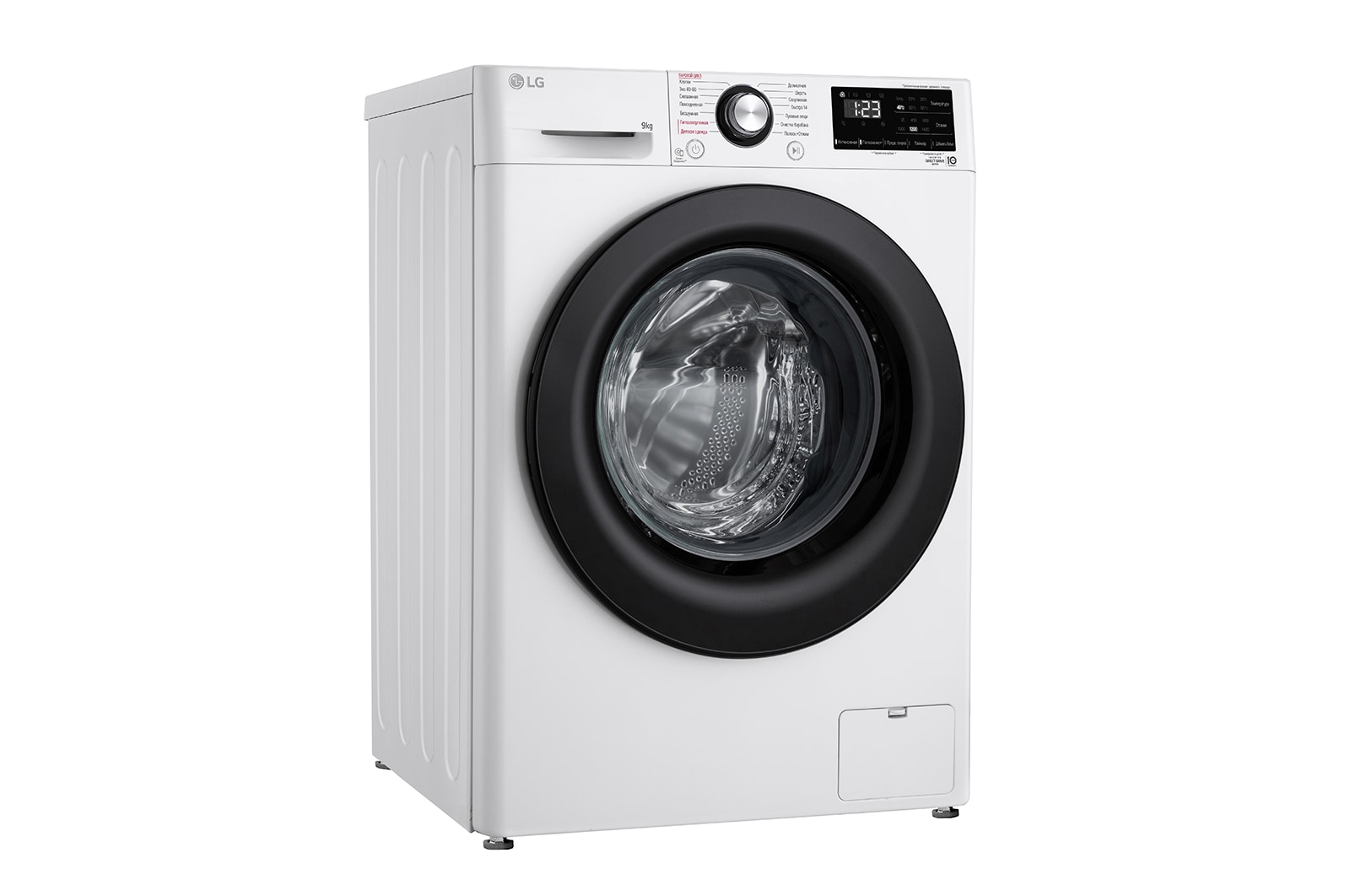 LG Стиральная машина LG 9 кг - AIDD™ |  Steam™ | Элегантный дизайн, F2V3FS6W