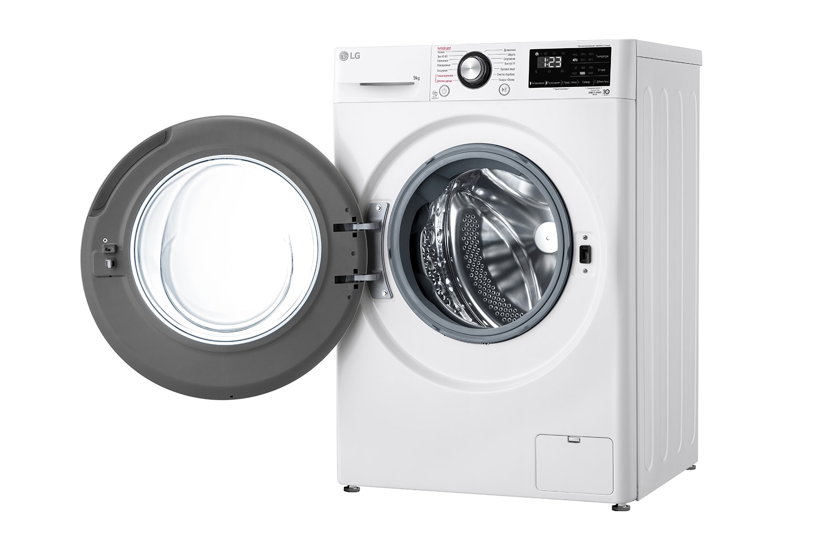 LG Стиральная машина LG 9 кг - AIDD™ |  Steam™ | Элегантный дизайн, F2V3FS6W