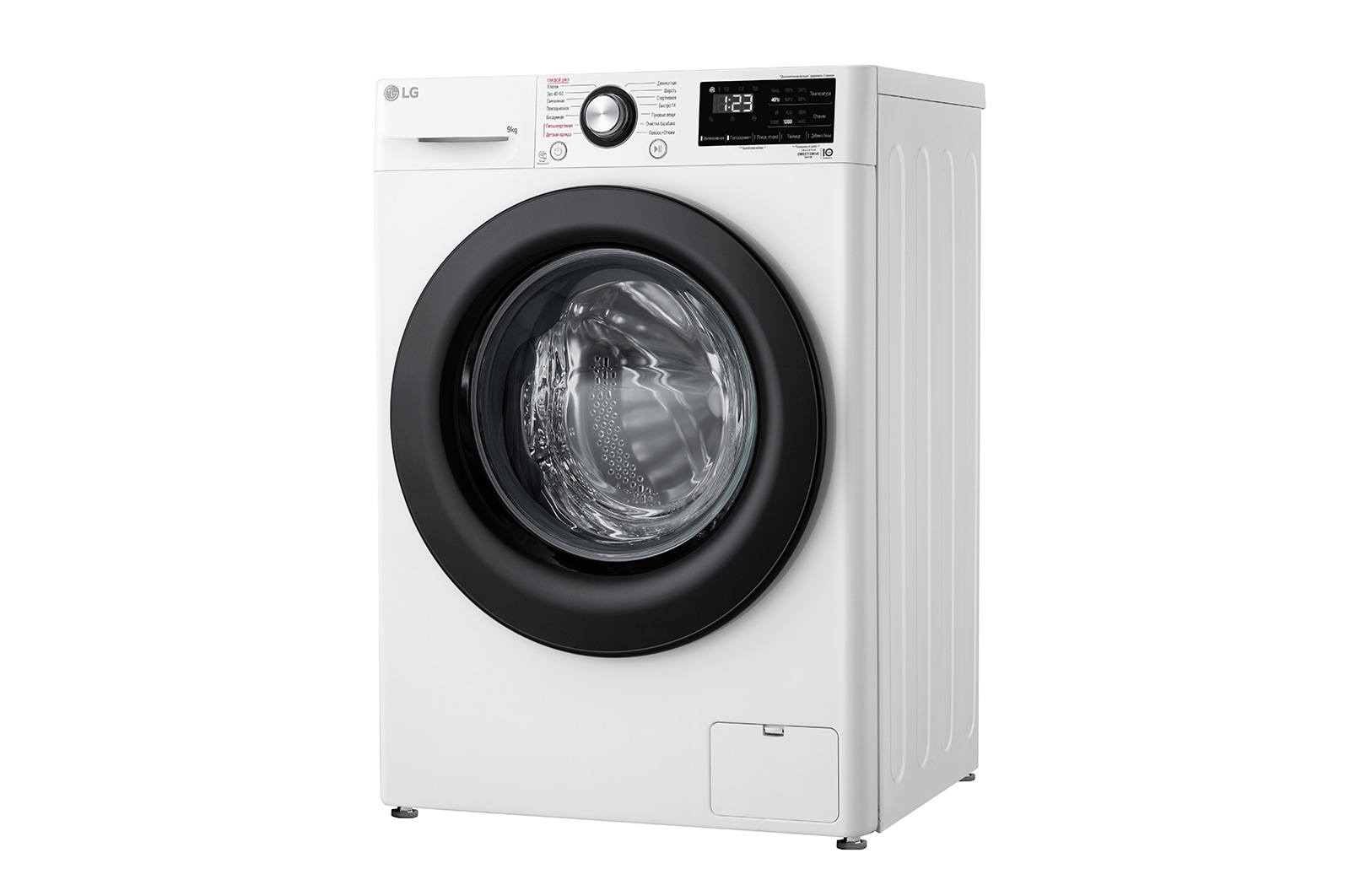 LG Стиральная машина LG 9 кг - AIDD™ |  Steam™ | Элегантный дизайн, F2V3FS6W