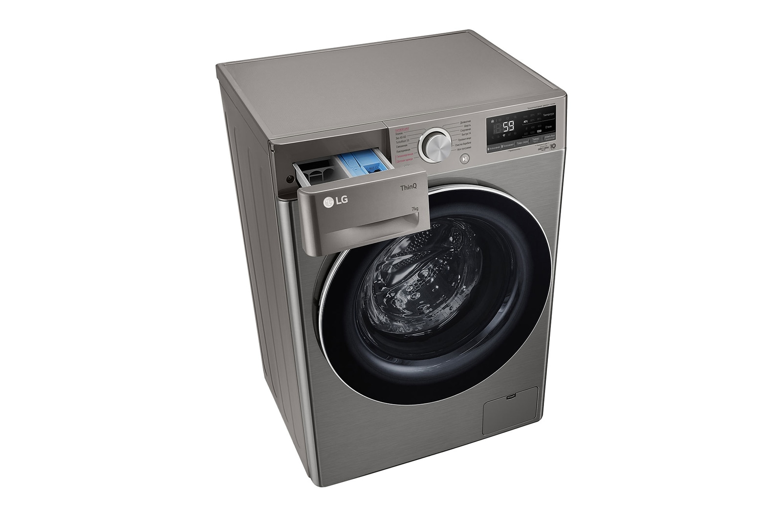 LG Стиральная машина LG 7 кг - AIDD™ | Steam™, F2V5HS2S
