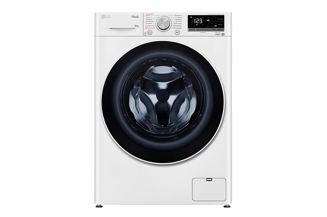 LG Стиральная машина LG 8 кг - AI DD™ |  Steam™ | ThinQ™, F2V5PS0W