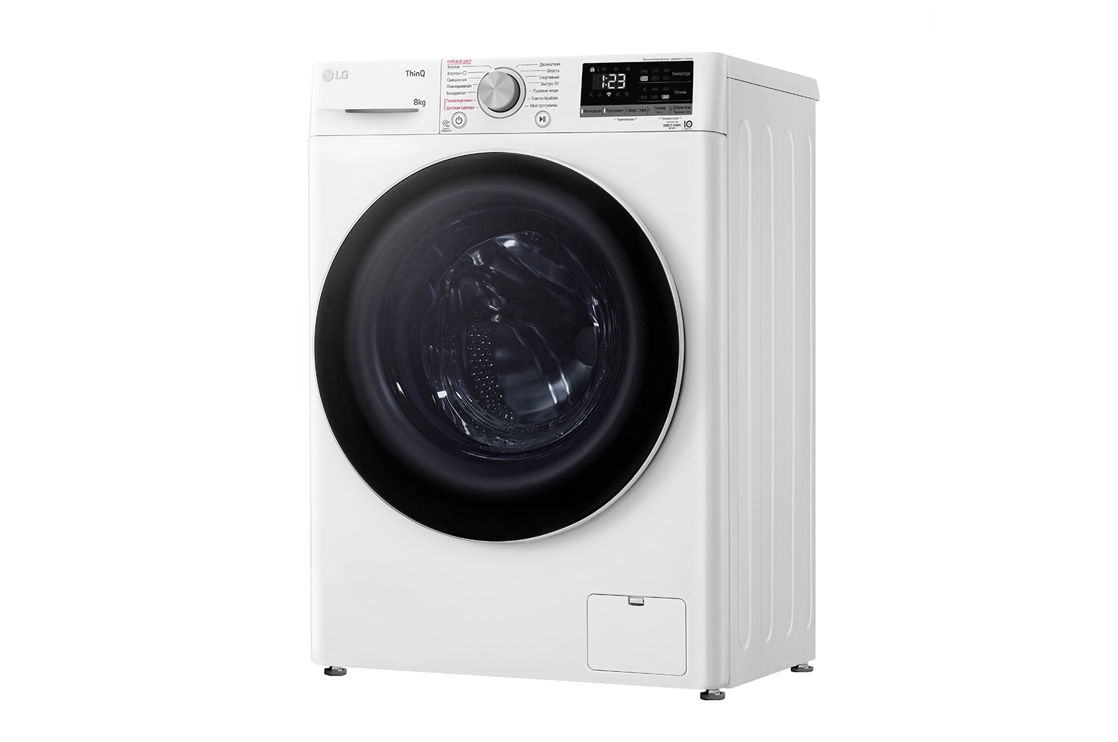 LG Стиральная машина LG 8 кг - AI DD™ |  Steam™ | ThinQ™, F2V5PS0W