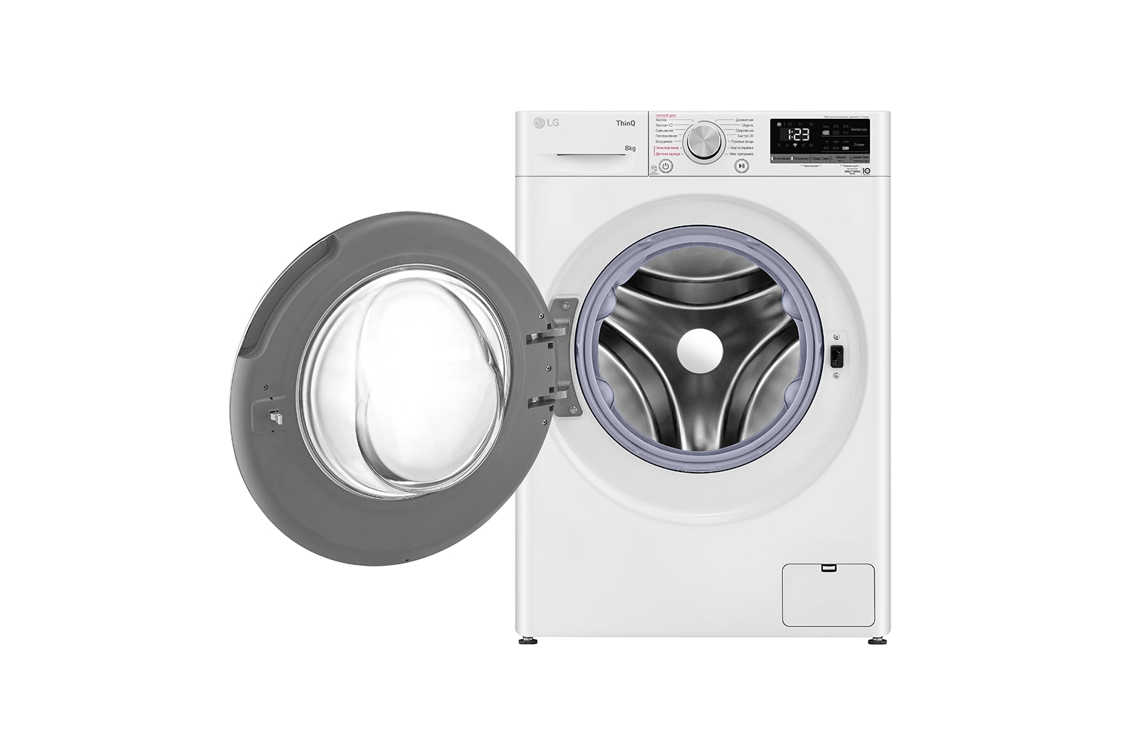 LG Стиральная машина LG 8 кг - AI DD™ |  Steam™ | ThinQ™, F2V5PS0W