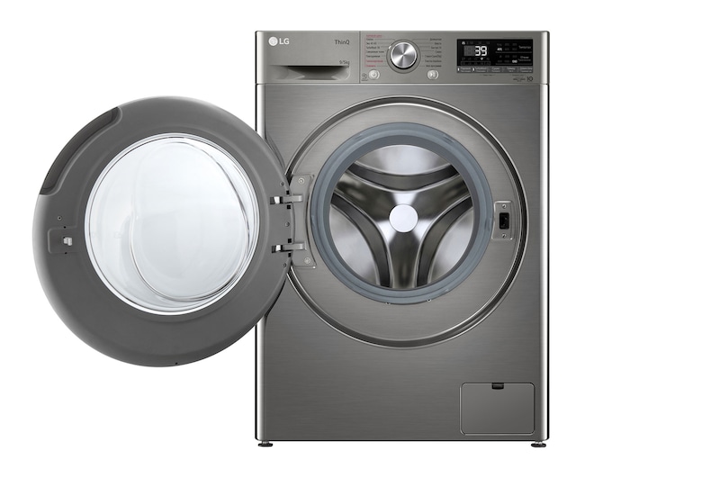 front door open view