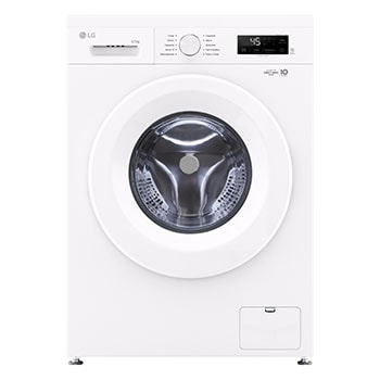 Вид Стиральная машина LG 6.5 кг - DD™ | Steam™ F2Y1WS3W спереди
