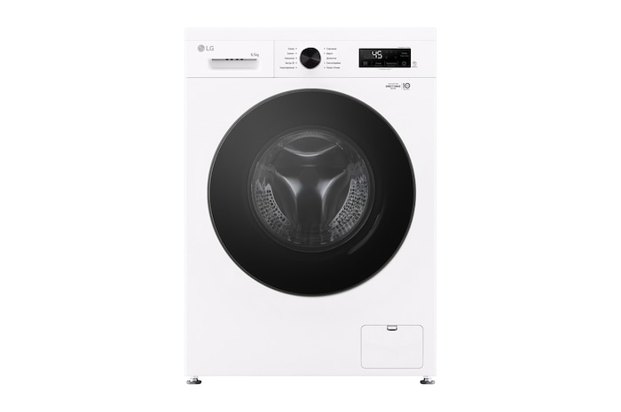 Вид стиральной машины F2Y1WS5W 6.5 кг - LG DD™ спереди