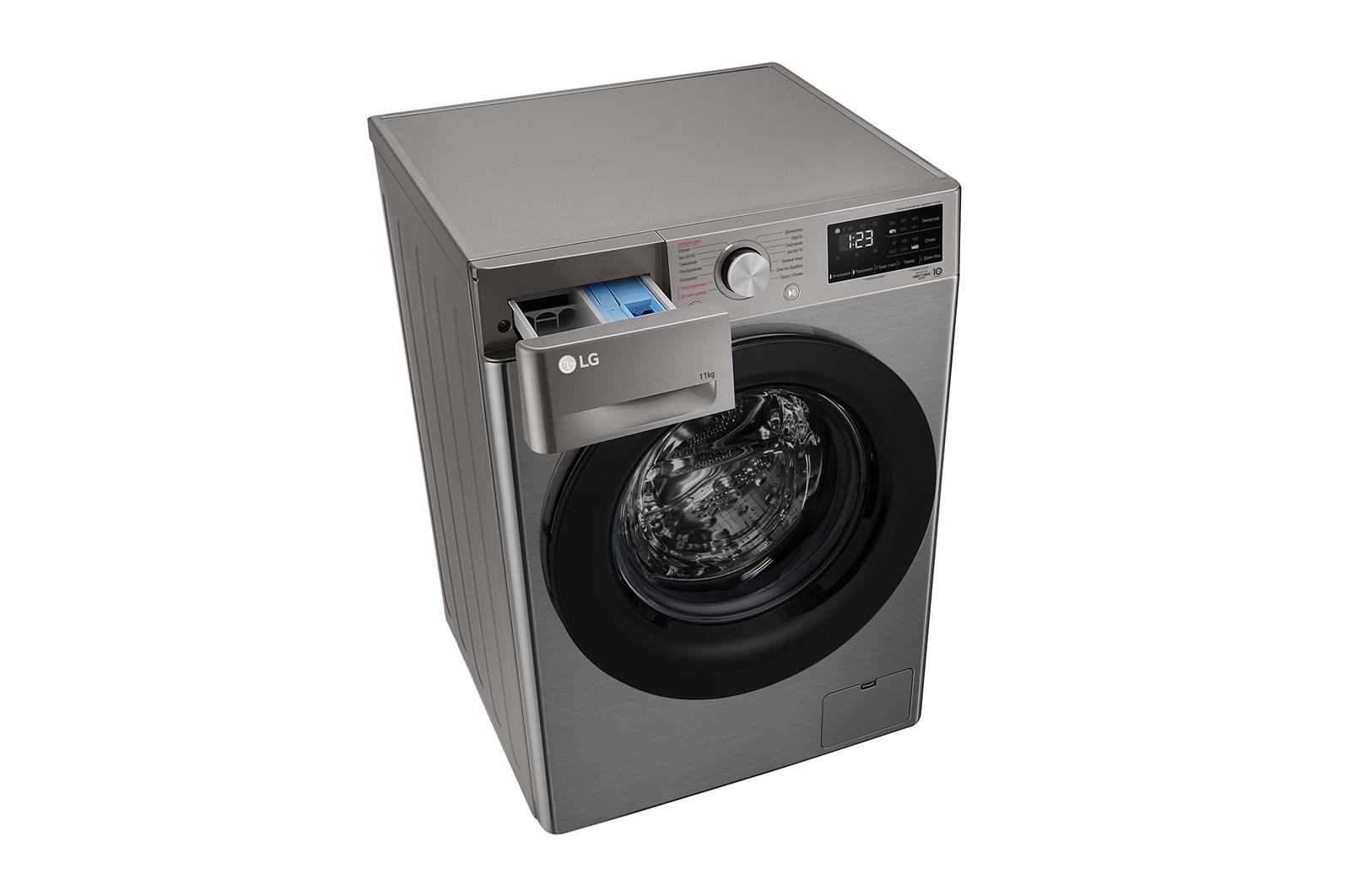LG Стиральная машина LG 11 кг - AIDD™ |  Steam™ | Элегантный дизайн, F4V3ES6S