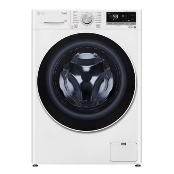 Вид стиральной машины TW4V5ES0W 11 кг - LG AI DD™ спереди