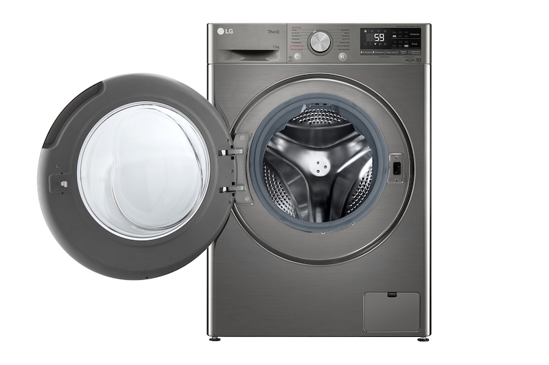 front door open view