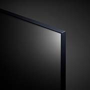 LG NanoCell, NANO80 теледидарының жоғарғы жиекке жақын көрінісі