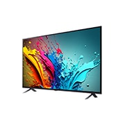 LG QNED, QNED85 теледидарының  кішкене бұрыш астында  сол жақтан қарағандағы  көрінісі