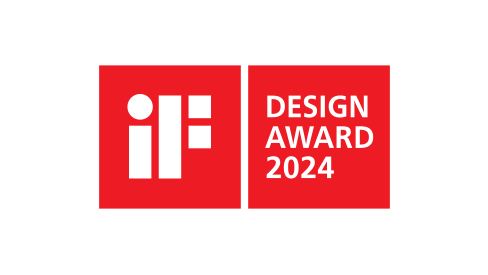 2024 жылғы iF Design Award сыйлығының логотипі.