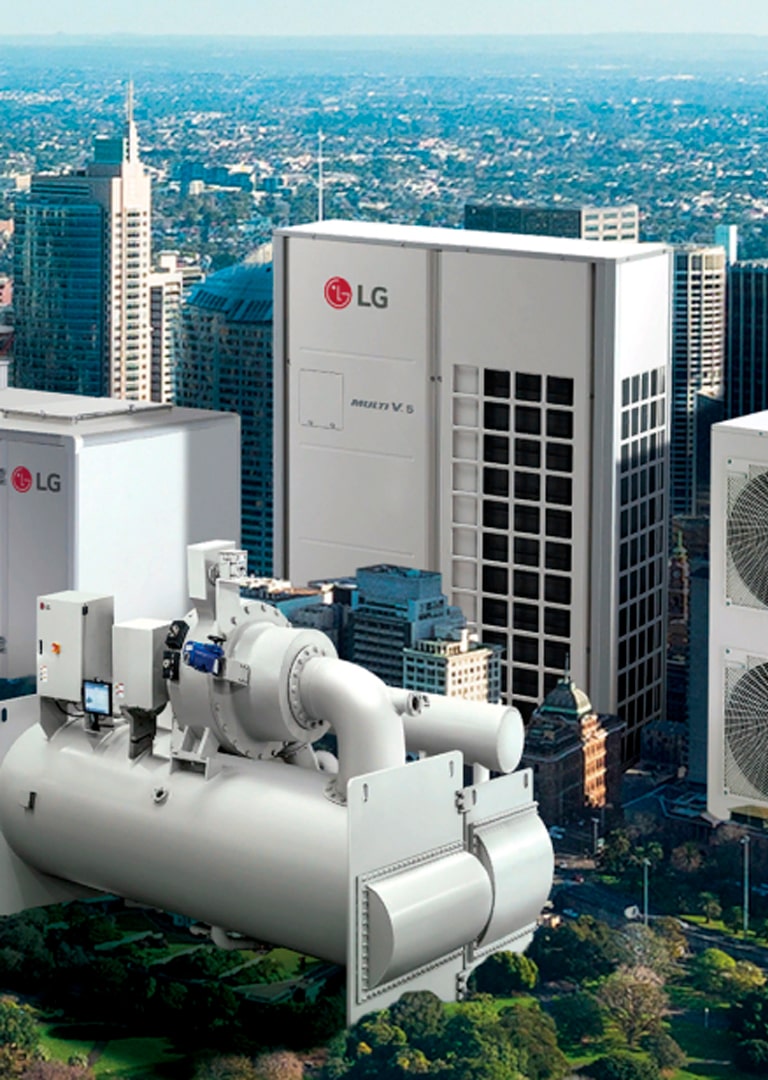 LG Өнеркәсіптік кондиционерлері - жылыту, желдету және ауа баптау жүйлері үшін анағұрлым энергия үнемдегіш әрі сенімді. Шағын және орта үй-жайларға өте қолайлы жеке-дара құрылғылардан бастап сіздің стандарттарыңыздан асып түсетін LG-ден VRF технологиясына негізделген Мульти-V-ге дейін.
