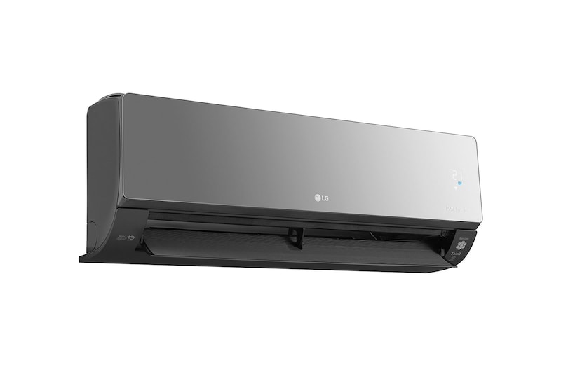 LG ARTCOOL Mirror кондиционері, Dual Inverter, 36 м² дейін, UVnano™, R32, ThinQ ақылды үй, AC12BK
