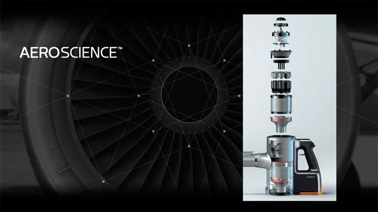 LG CordZero A9 AeroScience