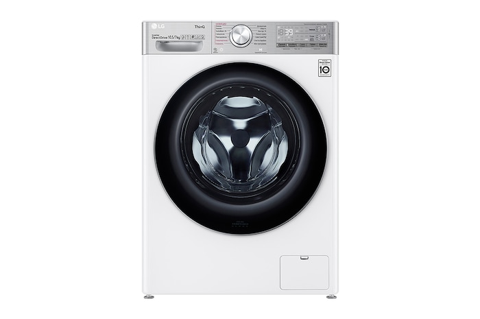 LG Кептіргіші бар 10.5/7 кг LG TW4V9RD9E AI DD™ кір жуғыш машинасы, TW4V9RD9E