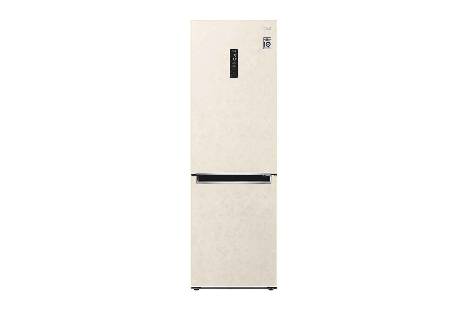 Front view of 341 литрлік LG GC-B459MEWM DoorCooling+™ тоңазытқышы GC-B459MEWM
