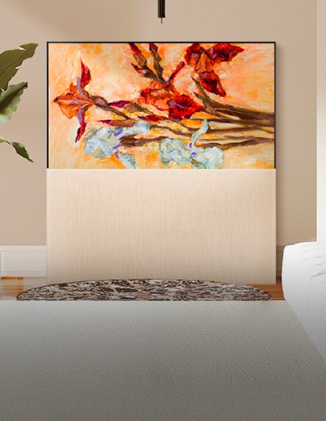 Теледидардың жақыннан түсірілген көрінісі көрсетілген, оның экранында шауып бара жатқан жылқылар бейнеленген.	