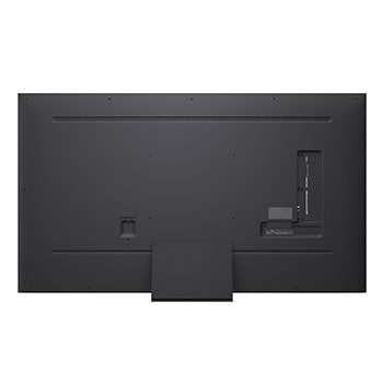 Rear view of LG QNED evo QNED85 TV