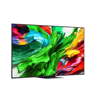 Rear view of LG QNED evo QNED85 TV