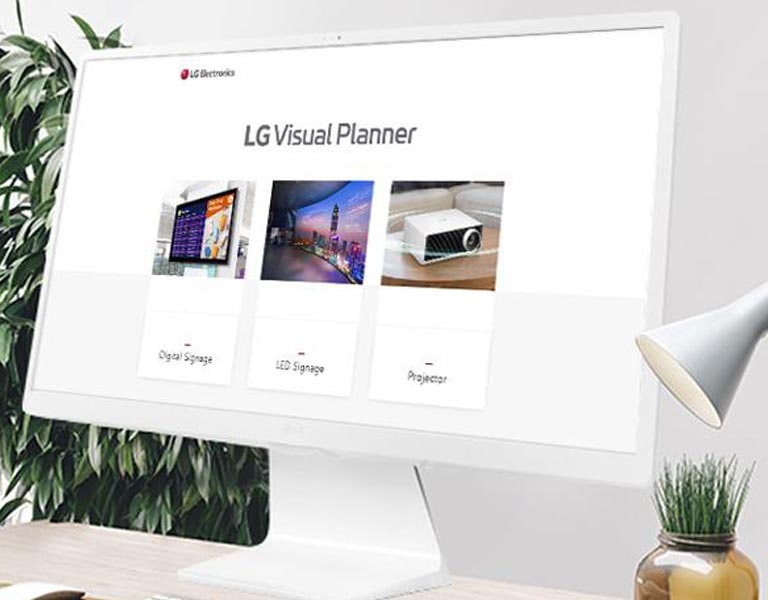 Image représentant une installation LED LG.