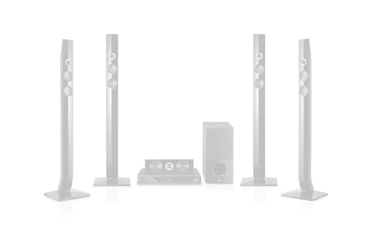 Vue de face du Home-Cinéma HLX55W HLX55W
