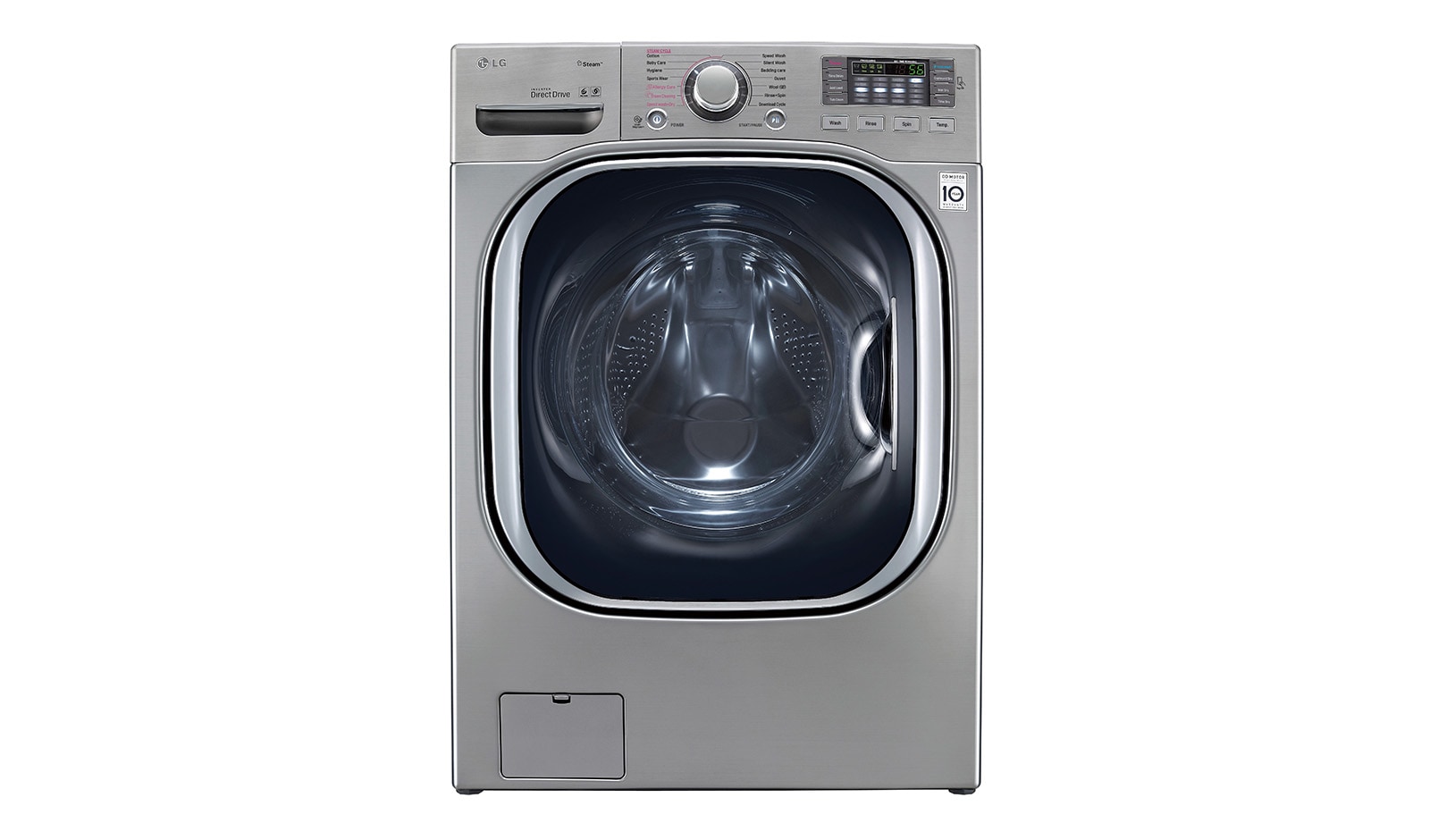 Vue de face du Lave-linge 20KG/11KG | Moteur Direct Drive™| 6 Motion DD | Ajout de linge | True Steam ™ | TurboWash ™ F0K1CHK2T2