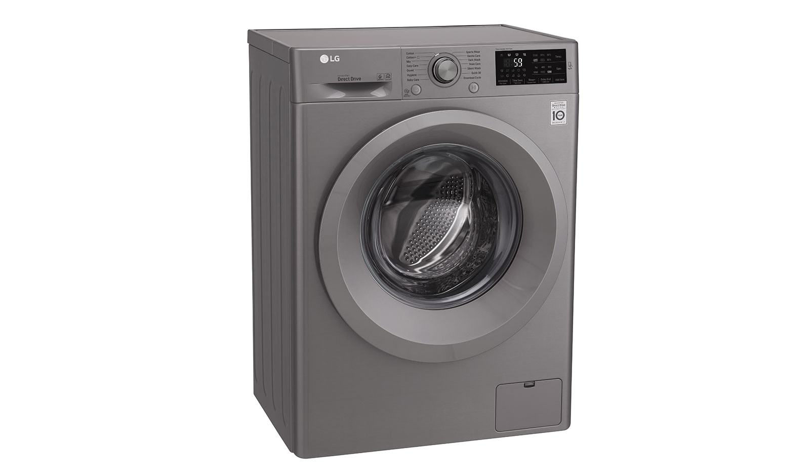 LG Lave-linge 6 KG | Moteur Direct Drive™ | 6 Motion DD | Ajout de linge, F2J5NNP7S