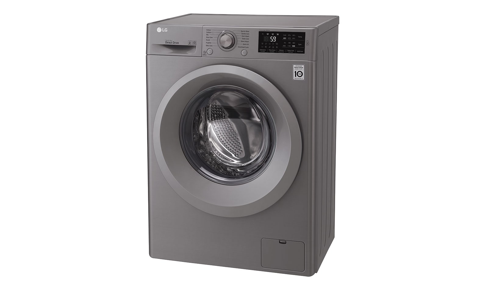 LG Lave-linge 6 KG | Moteur Direct Drive™ | 6 Motion DD | Ajout de linge, F2J5NNP7S